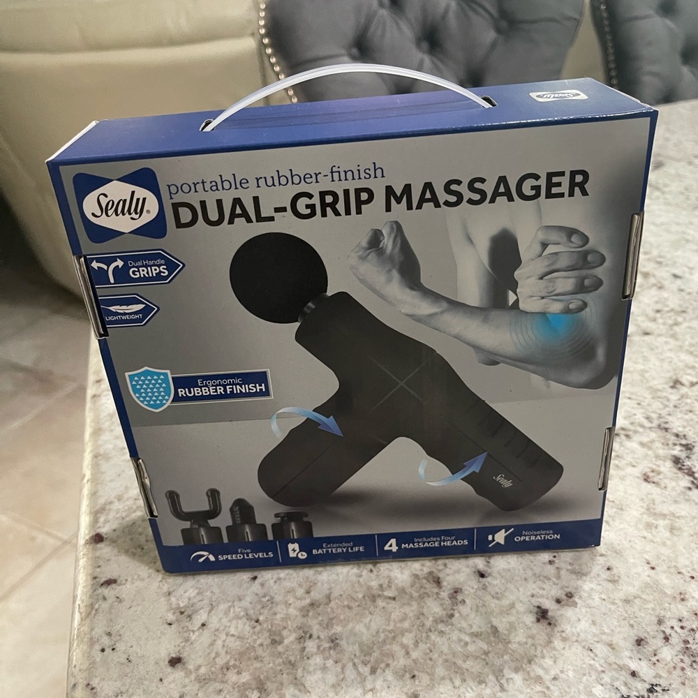 Sealy new dual grip massager.